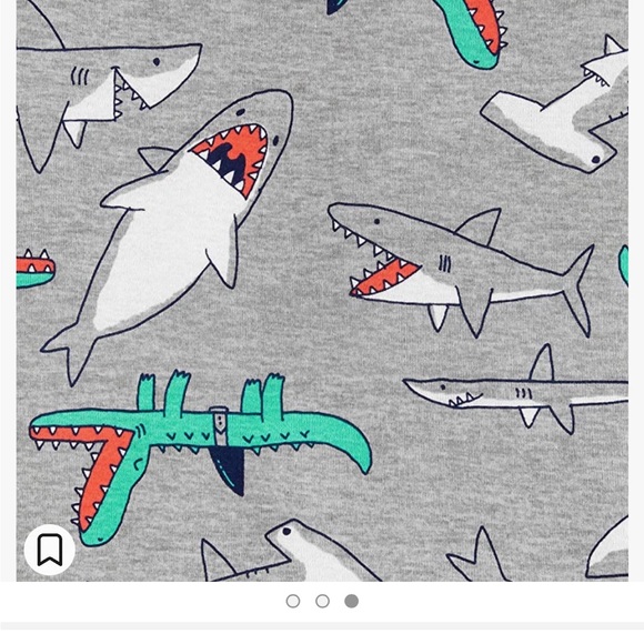 Carter's Boy’s 4-Piece Snug Fit Cotton PJs - Shorts and Shortsleeved Tops - Picture 2 of 3